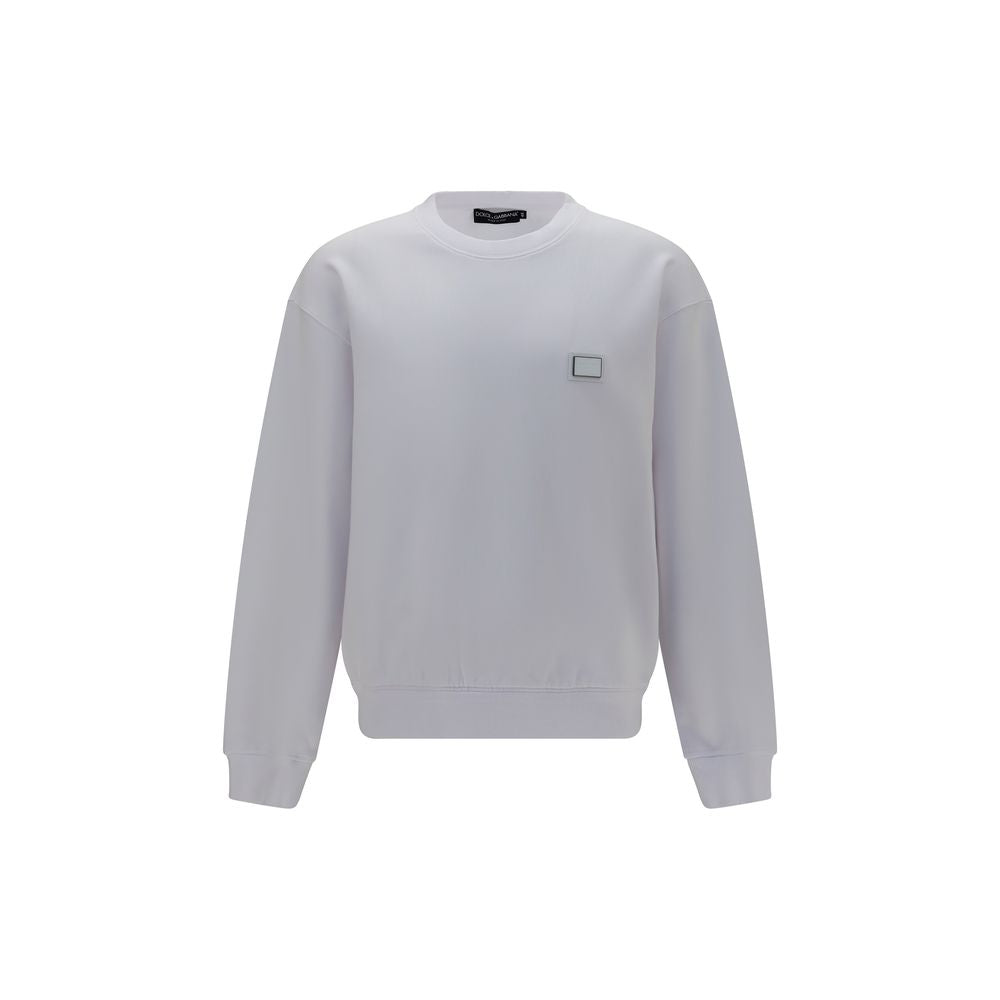 Dolce &amp; Gabbana White Cotton Sweatshirt