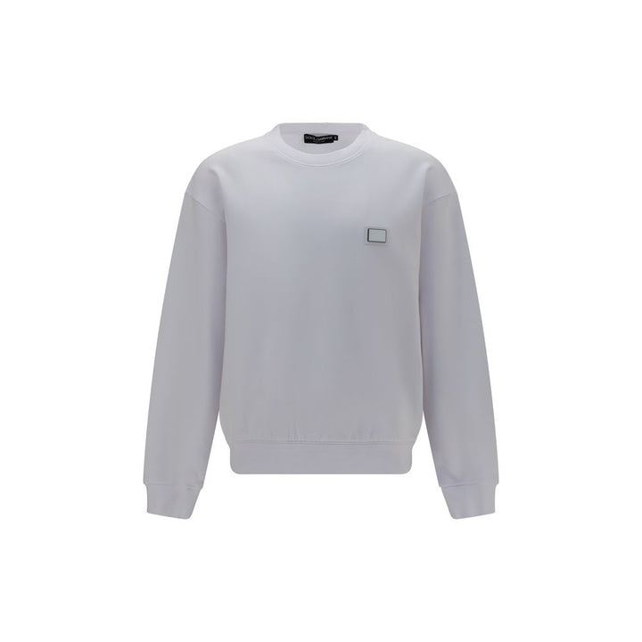 Dolce &amp; Gabbana White Cotton Sweatshirt