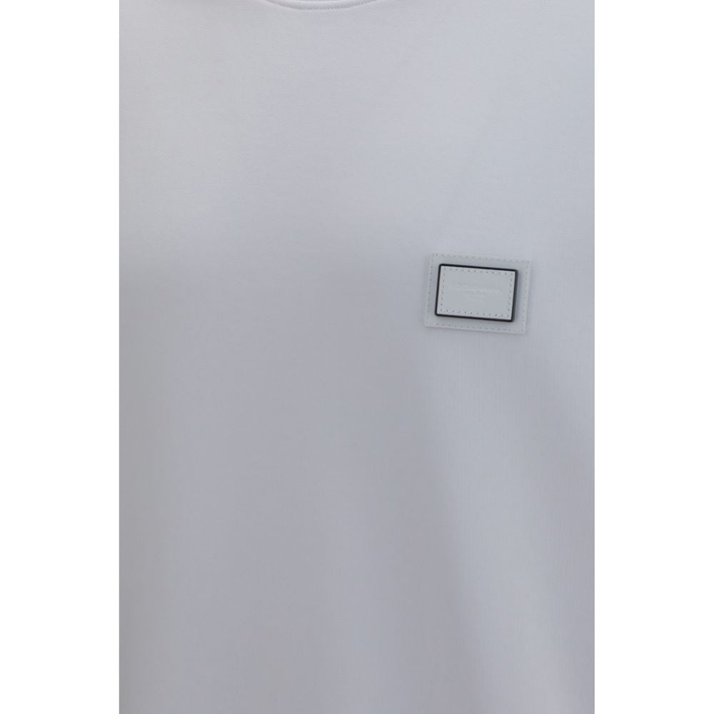 Dolce &amp; Gabbana White Cotton Sweatshirt