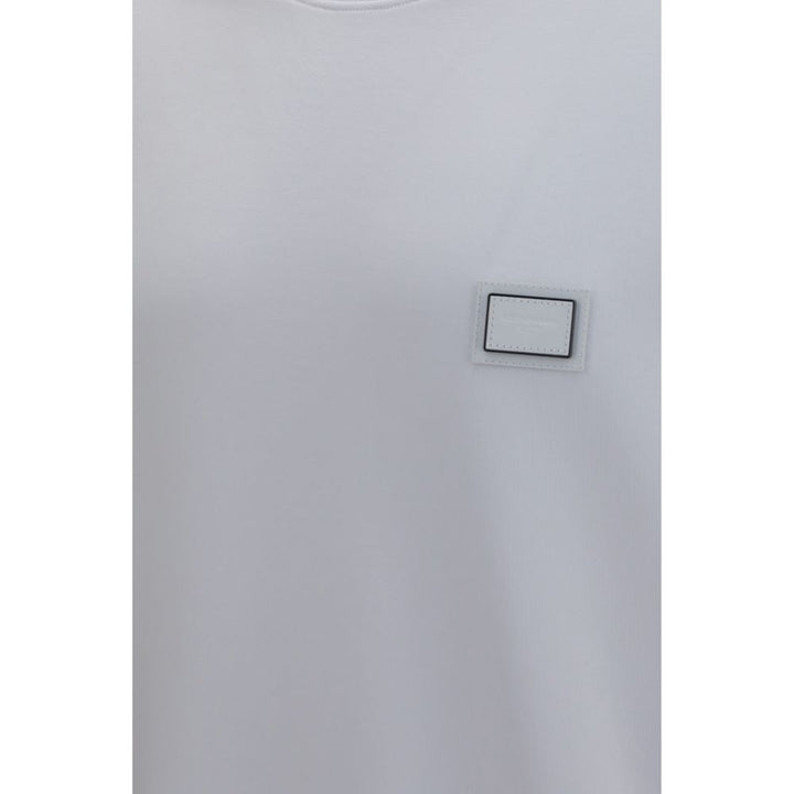 Dolce &amp; Gabbana White Cotton Sweatshirt