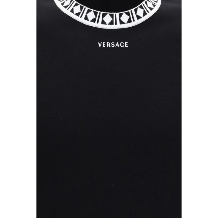 Versace Black Cotton T-Shirt