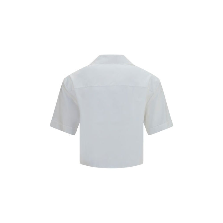 Versace White Cotton Dress Shirt
