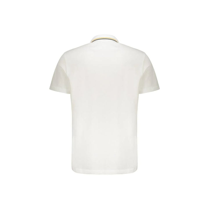 Versace White Cotton Polo Shirt