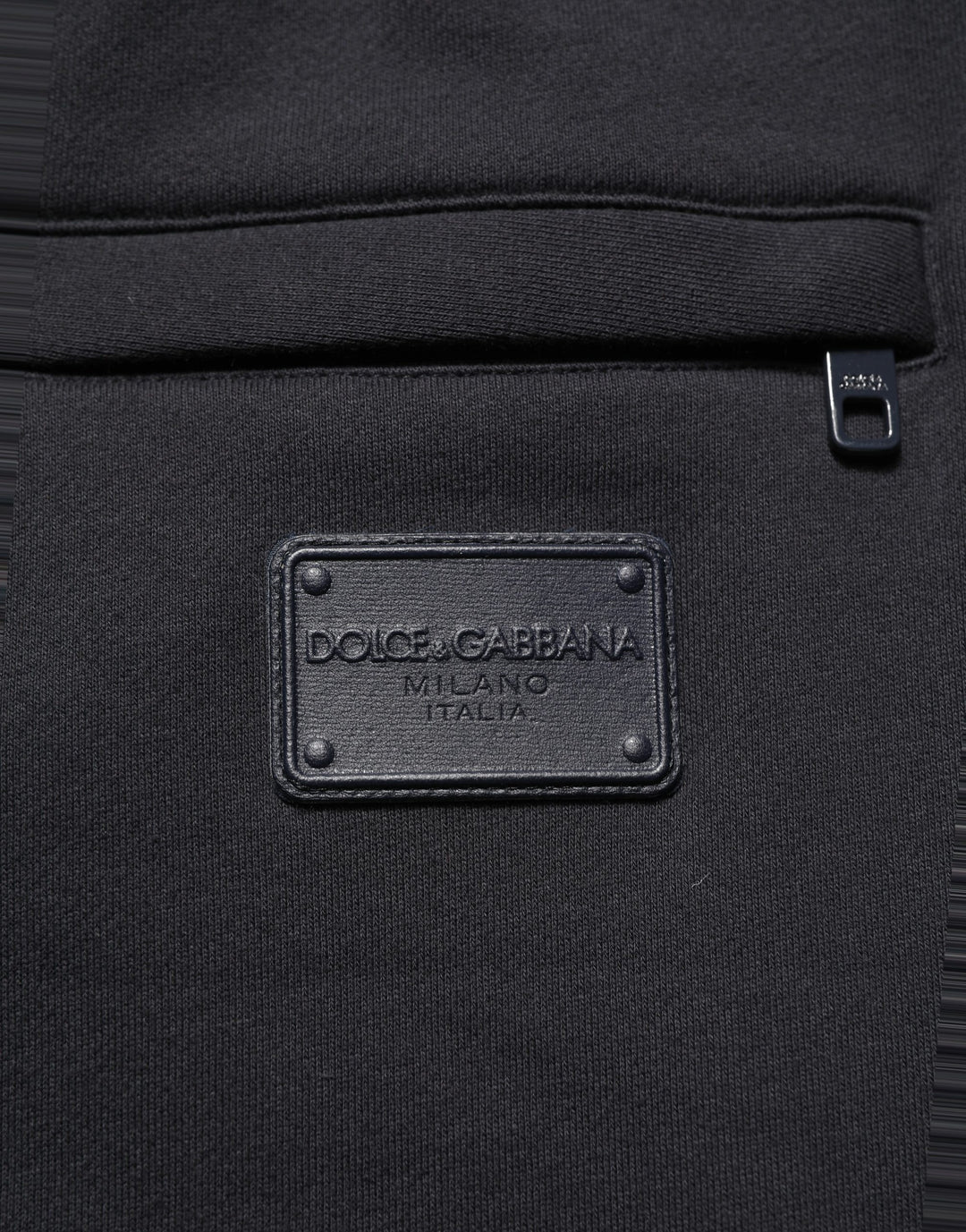 Dolce &amp; Gabbana Black Drawstring Viscose Jogger Men Sweatpants Pants
