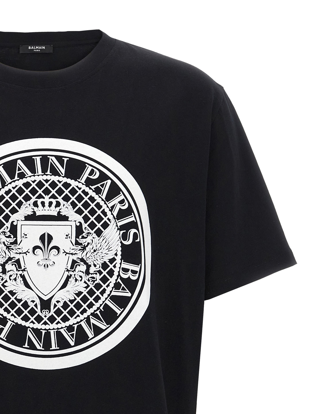 Balmain Bicolor Organic Cotton T-Shirt