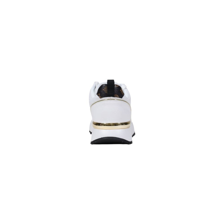 Guess White Polyethylene Low Top Sneakers