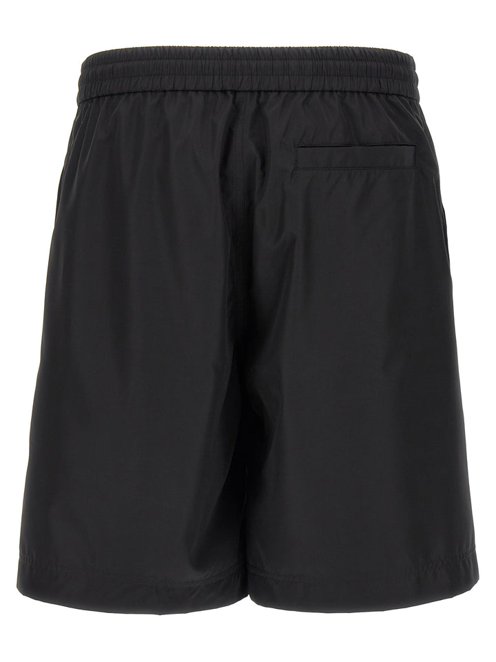 Givenchy Black Polyester Bermuda Shorts