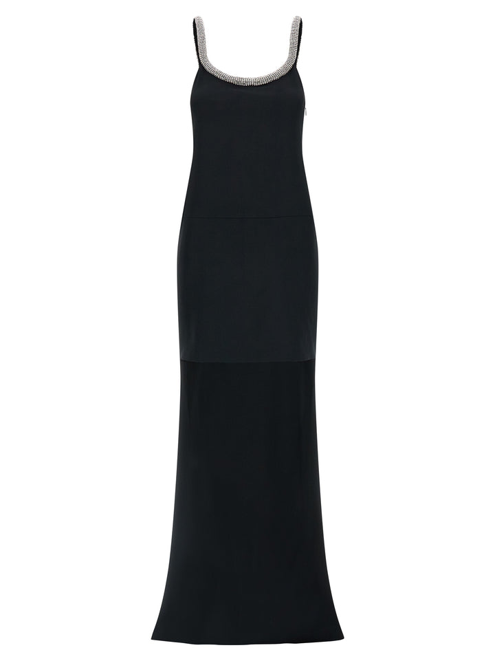Tom Ford Black Acetate Long Dress
