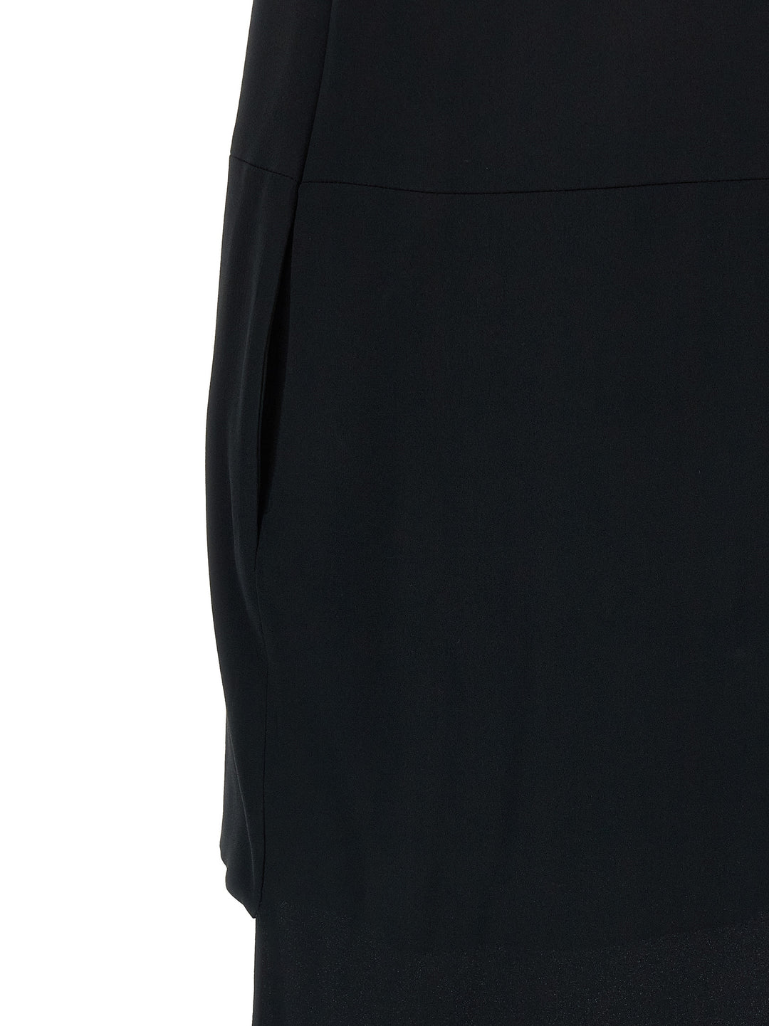 Tom Ford Black Acetate Long Dress