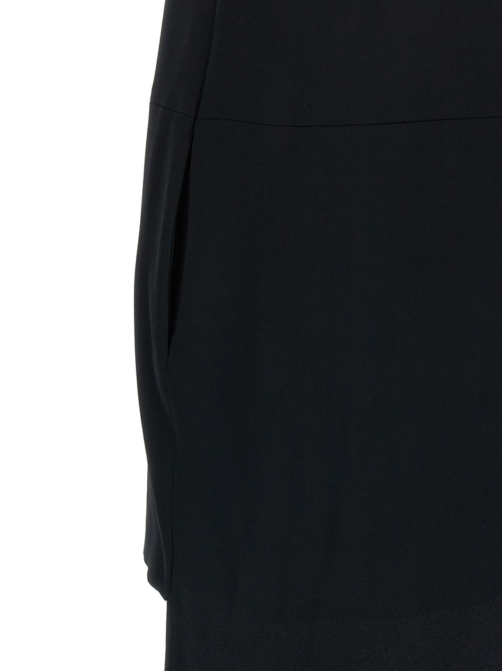 Tom Ford Black Acetate Long Dress