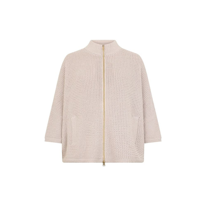 Herno Beige Cotton Cardigan