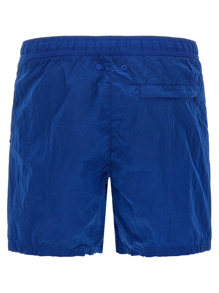 Stone Island Blue Polyamide Swim Shorts