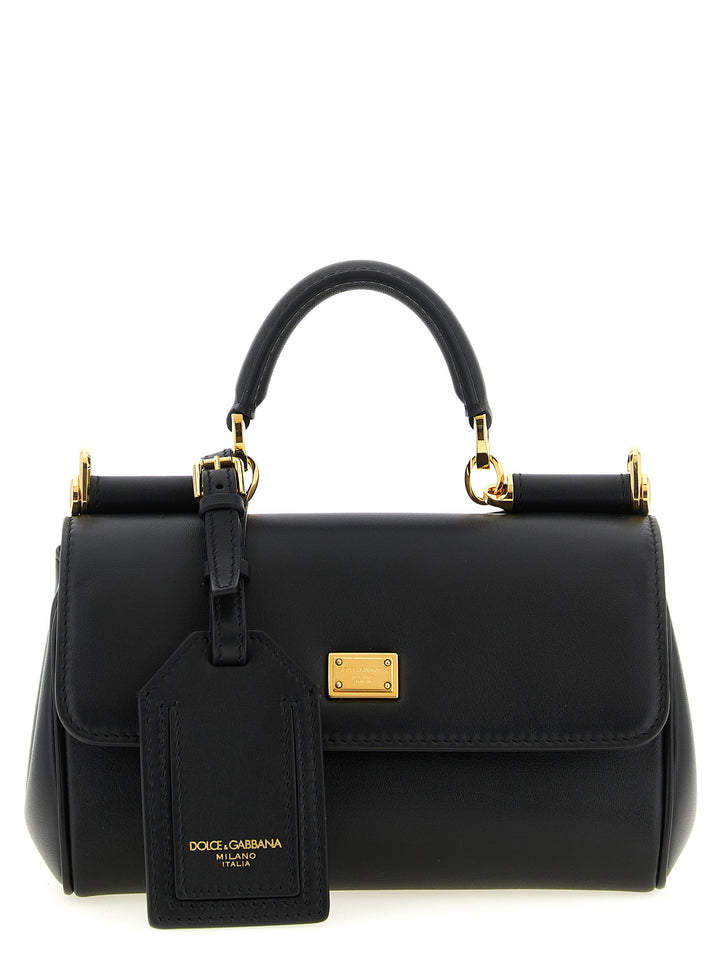 Dolce &amp; Gabbana Black Calfskin Handbag