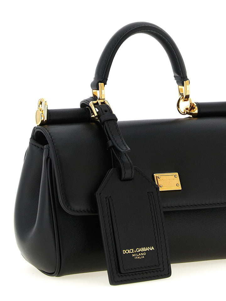 Dolce &amp; Gabbana Black Calfskin Handbag