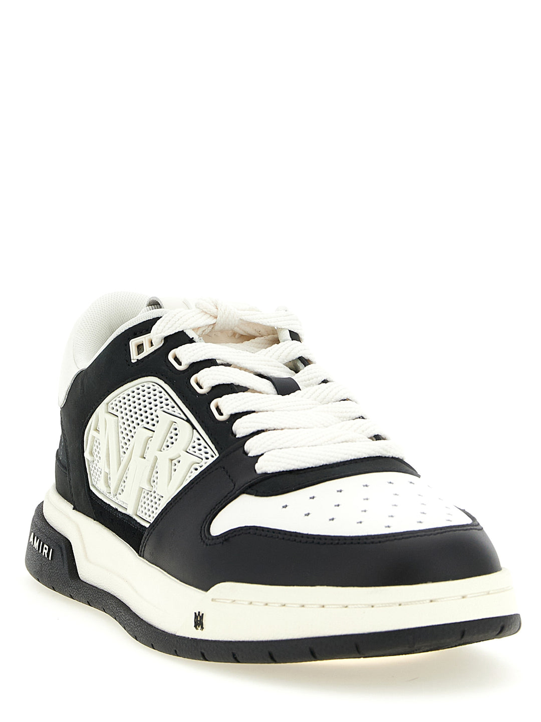 Amiri Bicolor Calfskin Low Top Sneakers