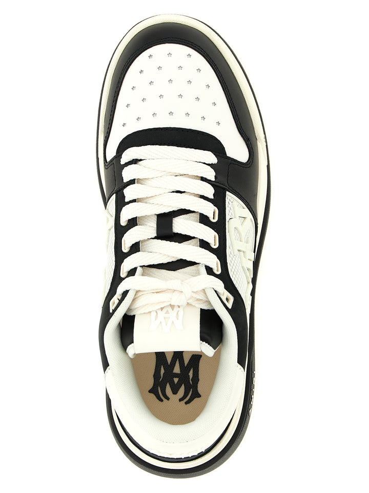 Amiri Bicolor Calfskin Low Top Sneakers