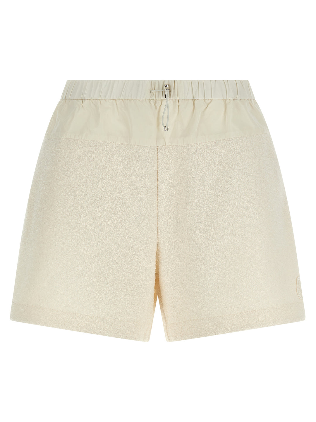 Moncler White Polyester Bermuda Shorts