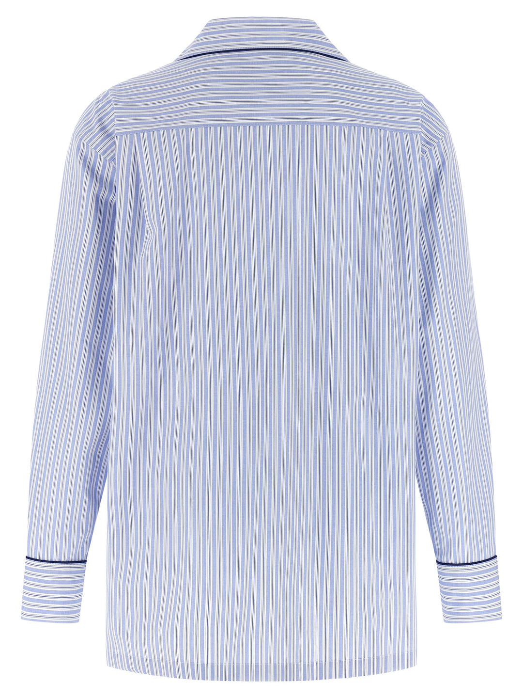 Dolce &amp; Gabbana Blue Cotton Blouse
