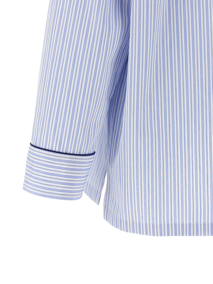 Dolce &amp; Gabbana Blue Cotton Blouse