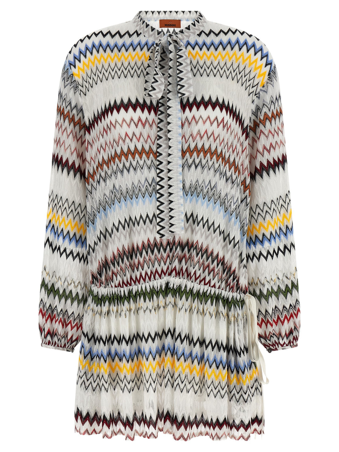 Missoni White Viscose Short Dress
