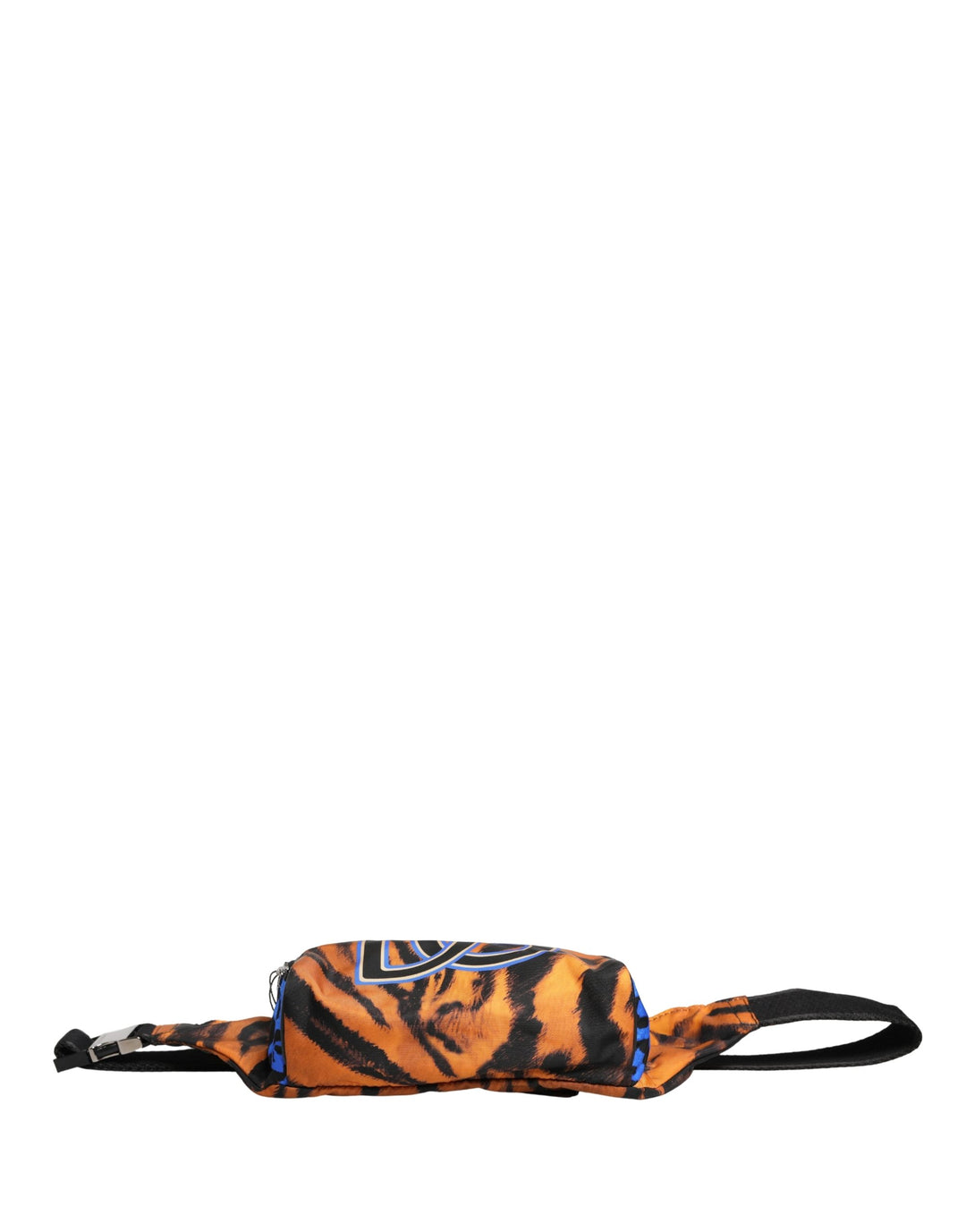 Dolce &amp; Gabbana Brown Tiger Print Nylon Fanny Waist Pack Borse Men Bag