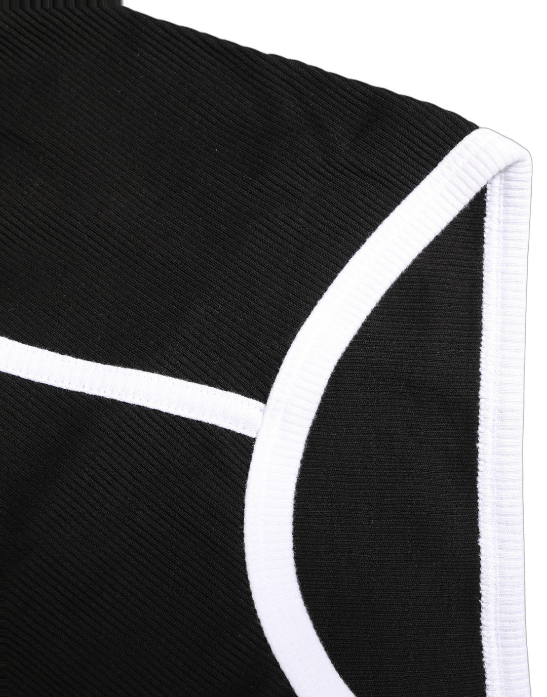 Dolce &amp; Gabbana Black White Logo Waistband Coulotte Panty Underwear