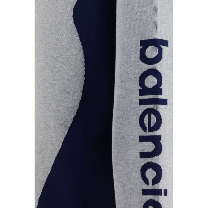 Balenciaga Gray Cotton Sweatshirt