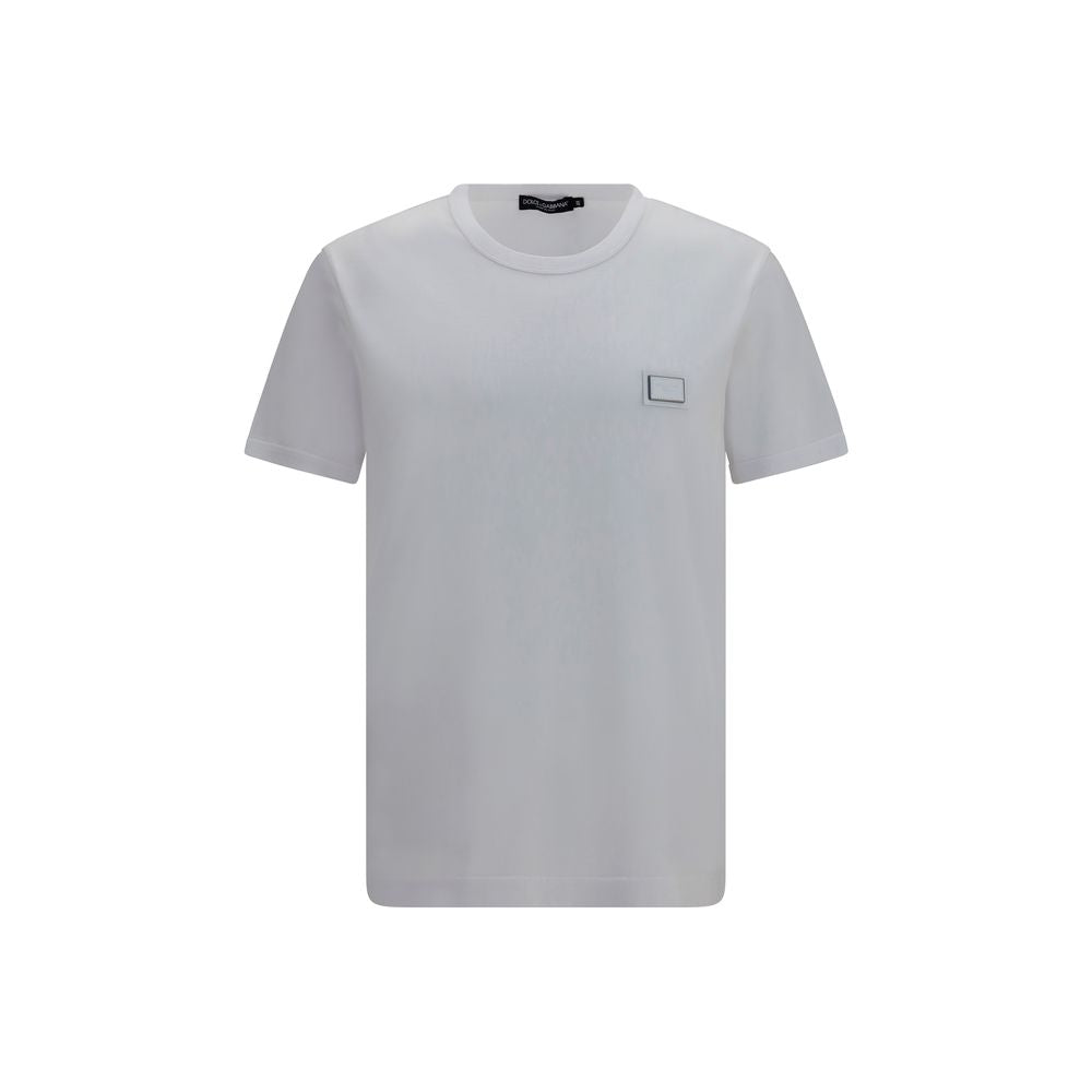Dolce &amp; Gabbana White Cotton T-Shirt