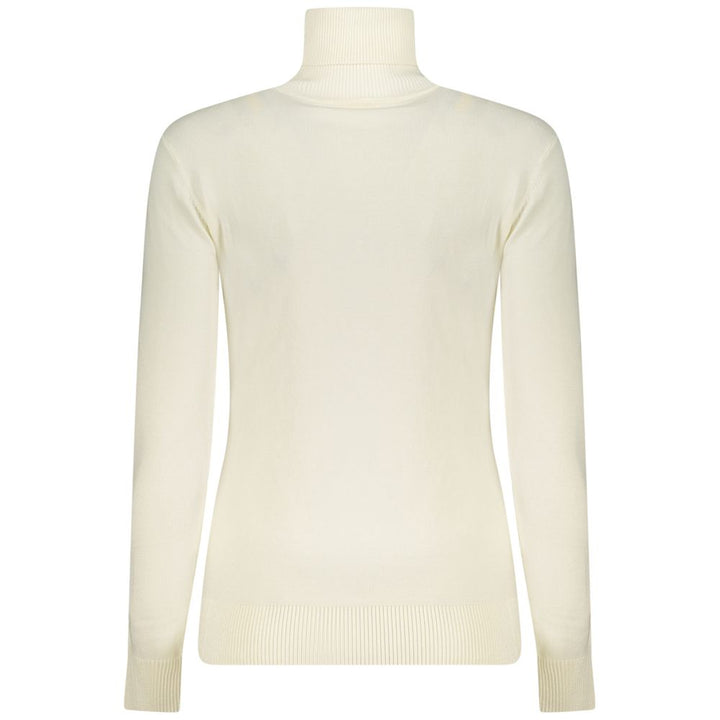 Guess Jeans Bianco Viscosa Donna Maglia