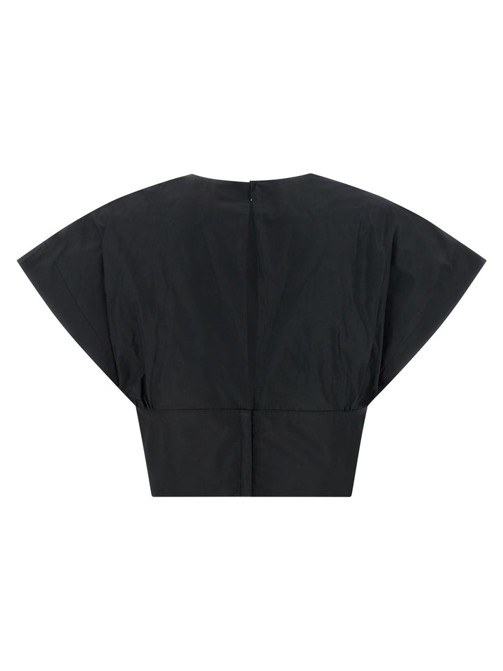 PINKO Black Polyester Blouse