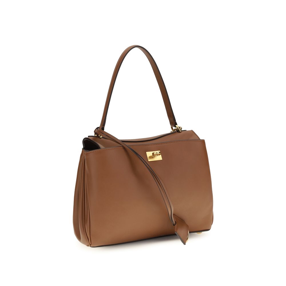 Balenciaga - Brown Calf Leather Bos Taurus Shoulder Bag