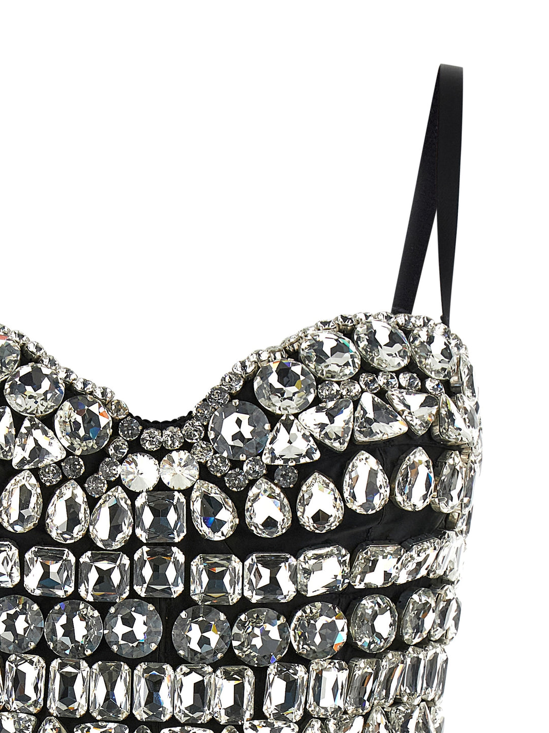 Dolce &amp; Gabbana Silver Polyamide Bodysuit