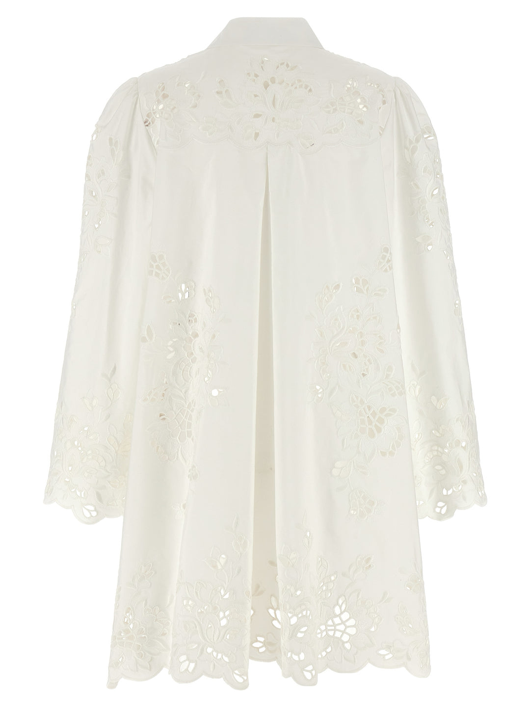 Dolce &amp; Gabbana White Cotton Short Dress