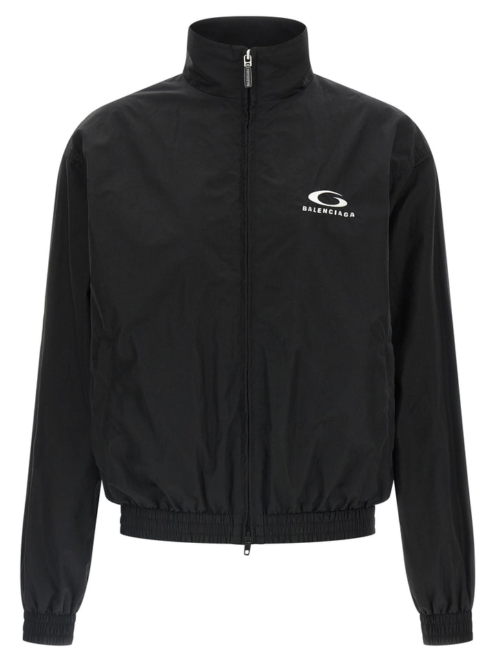 Balenciaga Black Cotton Bomber
