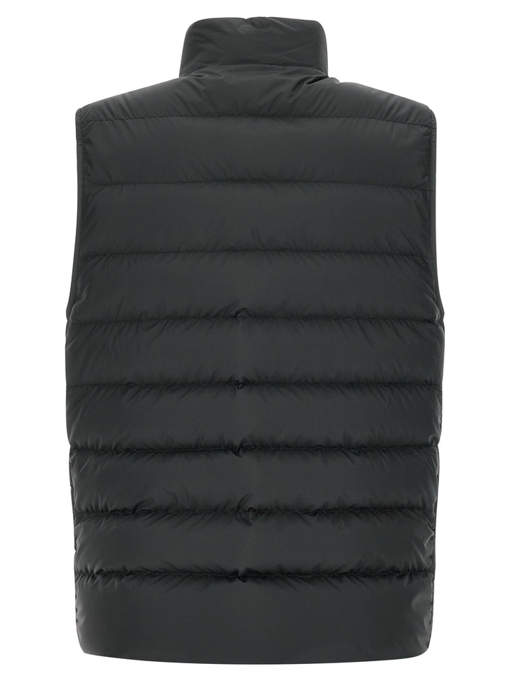 Moncler Black Polyester Sleeveless Jacket