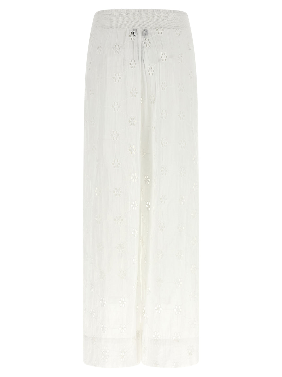 Polo Ralph Lauren White Cotton Casual Pants