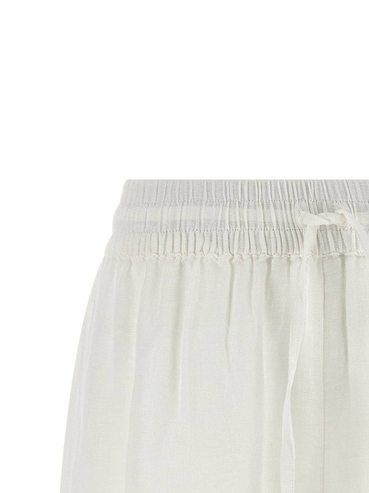 Polo Ralph Lauren White Organic Cotton Bermuda Shorts