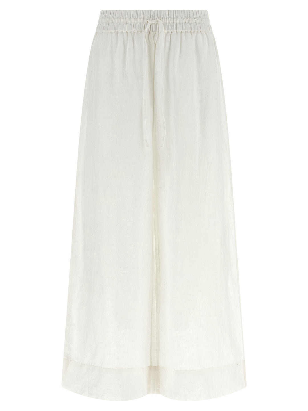 Polo Ralph Lauren White Linen Casual Pants