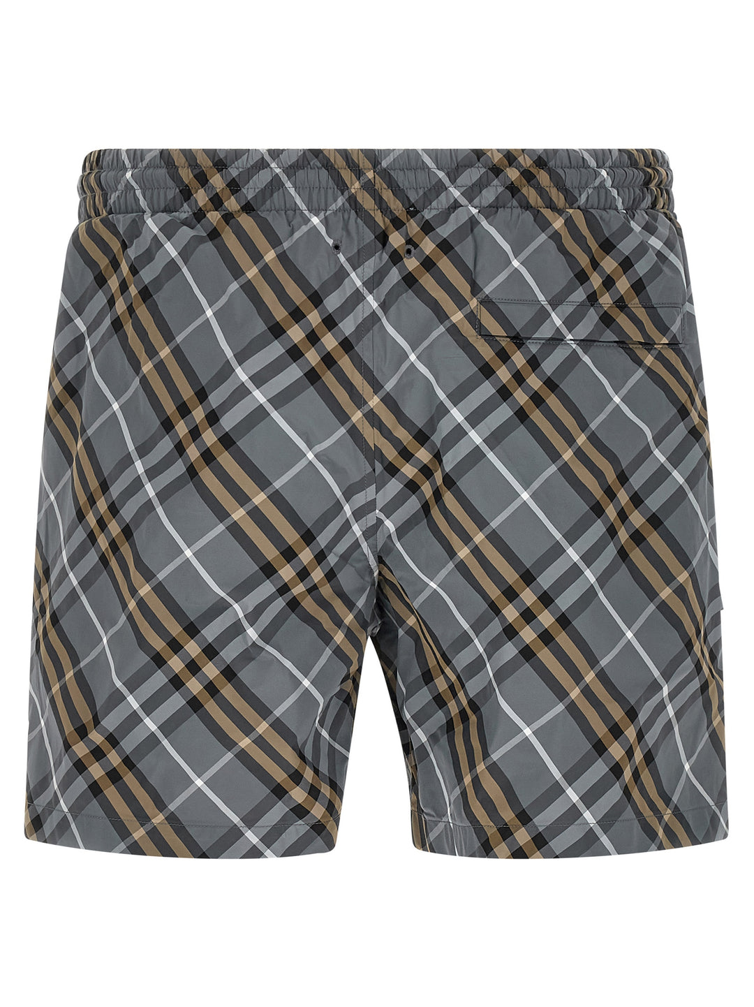 Burberry Blue Polyamide Bermuda Shorts