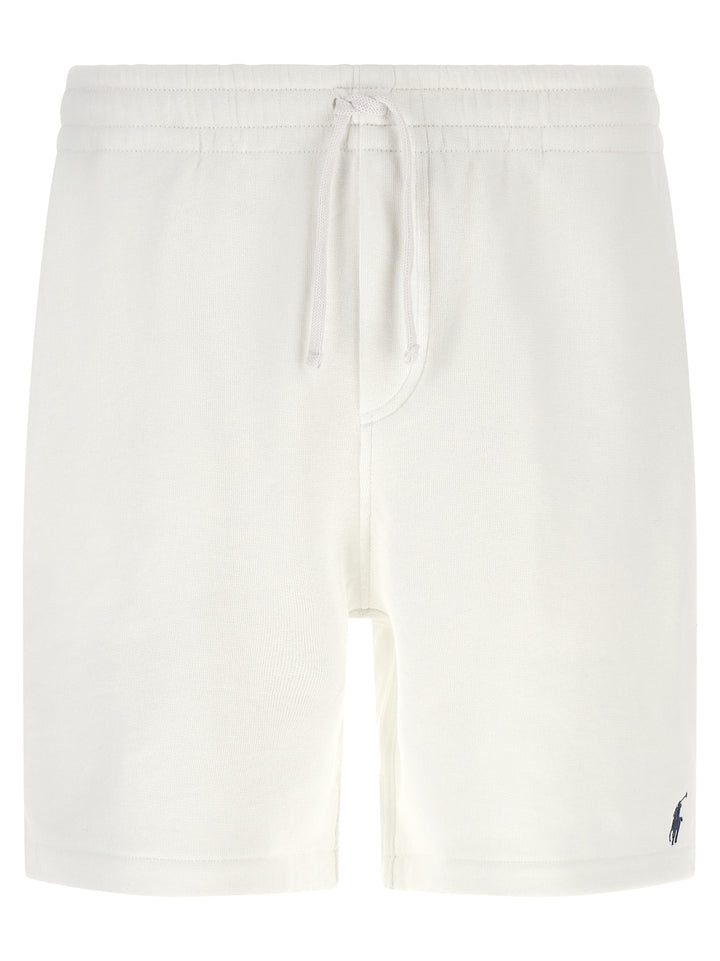 Polo Ralph Lauren White Cotton Bermuda Shorts