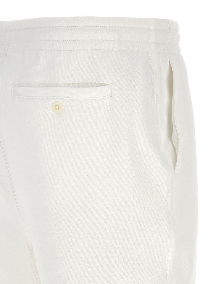 Polo Ralph Lauren White Cotton Bermuda Shorts