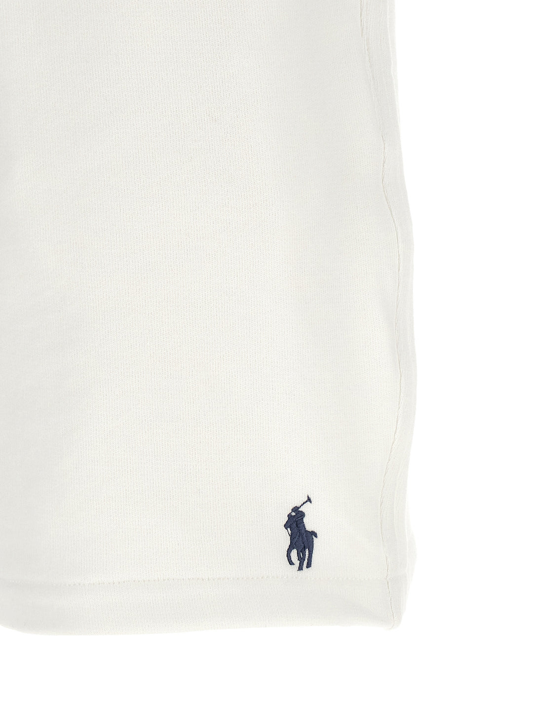 Polo Ralph Lauren White Cotton Bermuda Shorts
