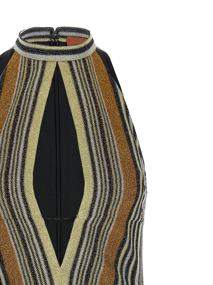 Missoni Multicolor Viscose Short Dress