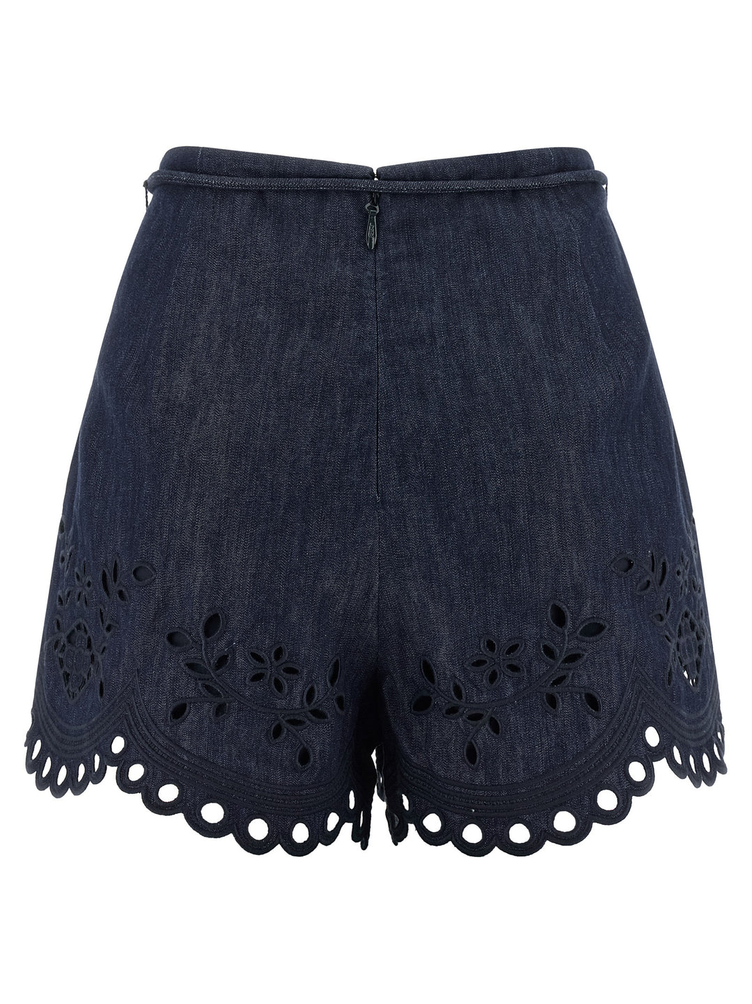 Zimmermann Blue Cotton Bermuda Shorts