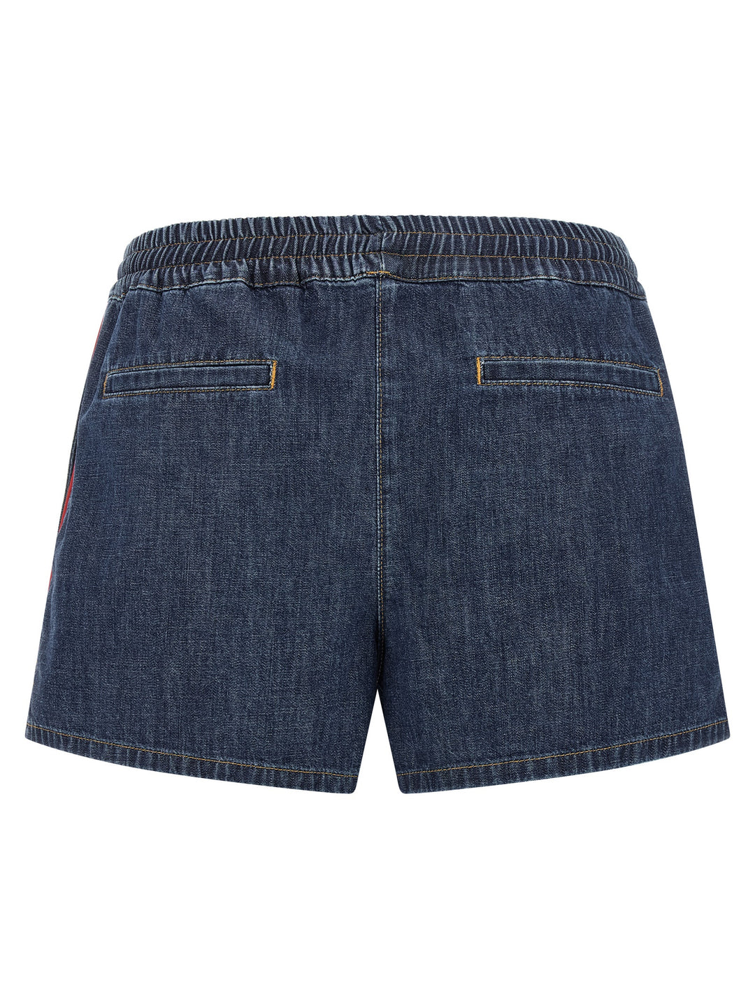 Valentino Garavani Blue Cotton Bermuda Shorts