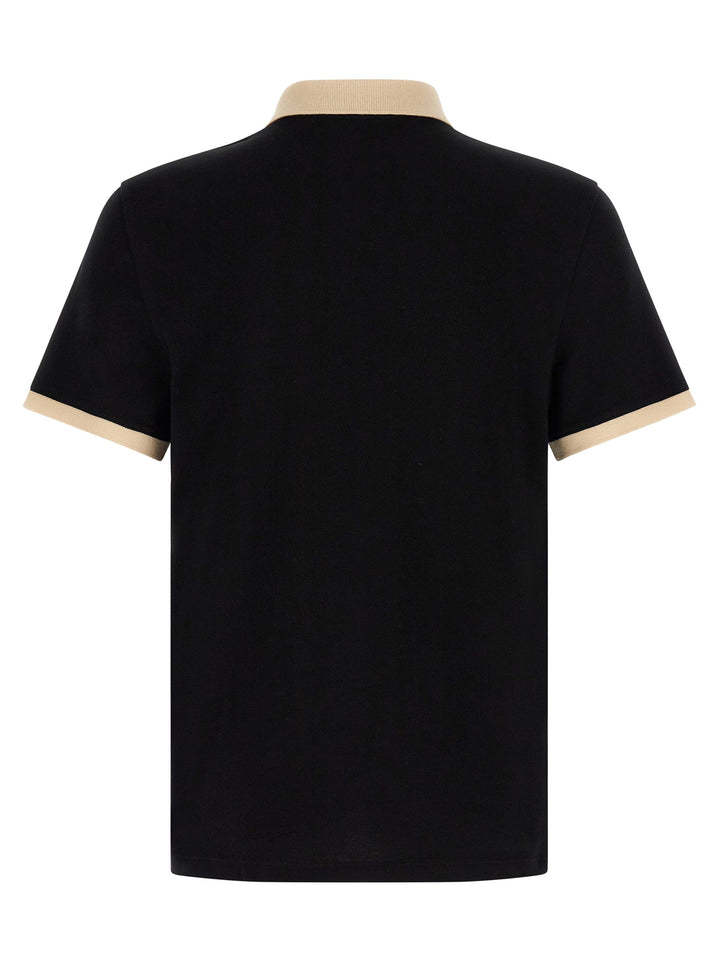 Valentino Garavani Bicolor Cotton Polo Shirt