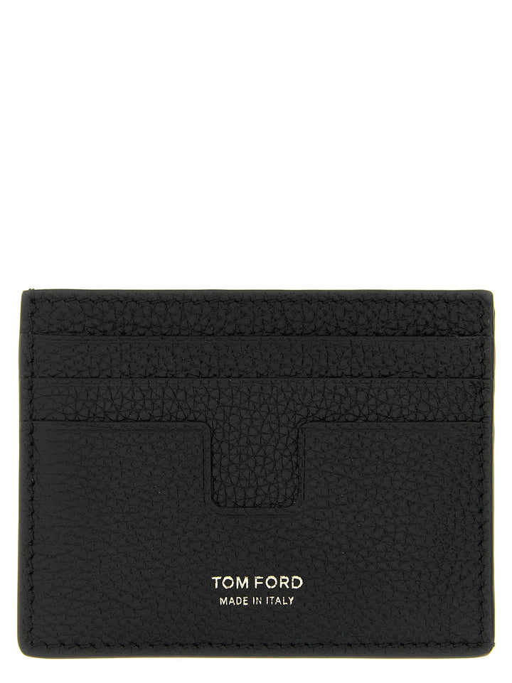 Tom Ford Black Calfskin Cardholder