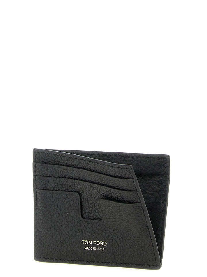Tom Ford Black Calfskin Cardholder