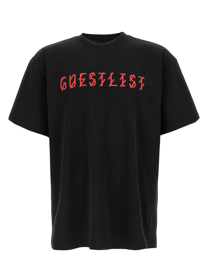 44 Label Group Black Cotton T-Shirt