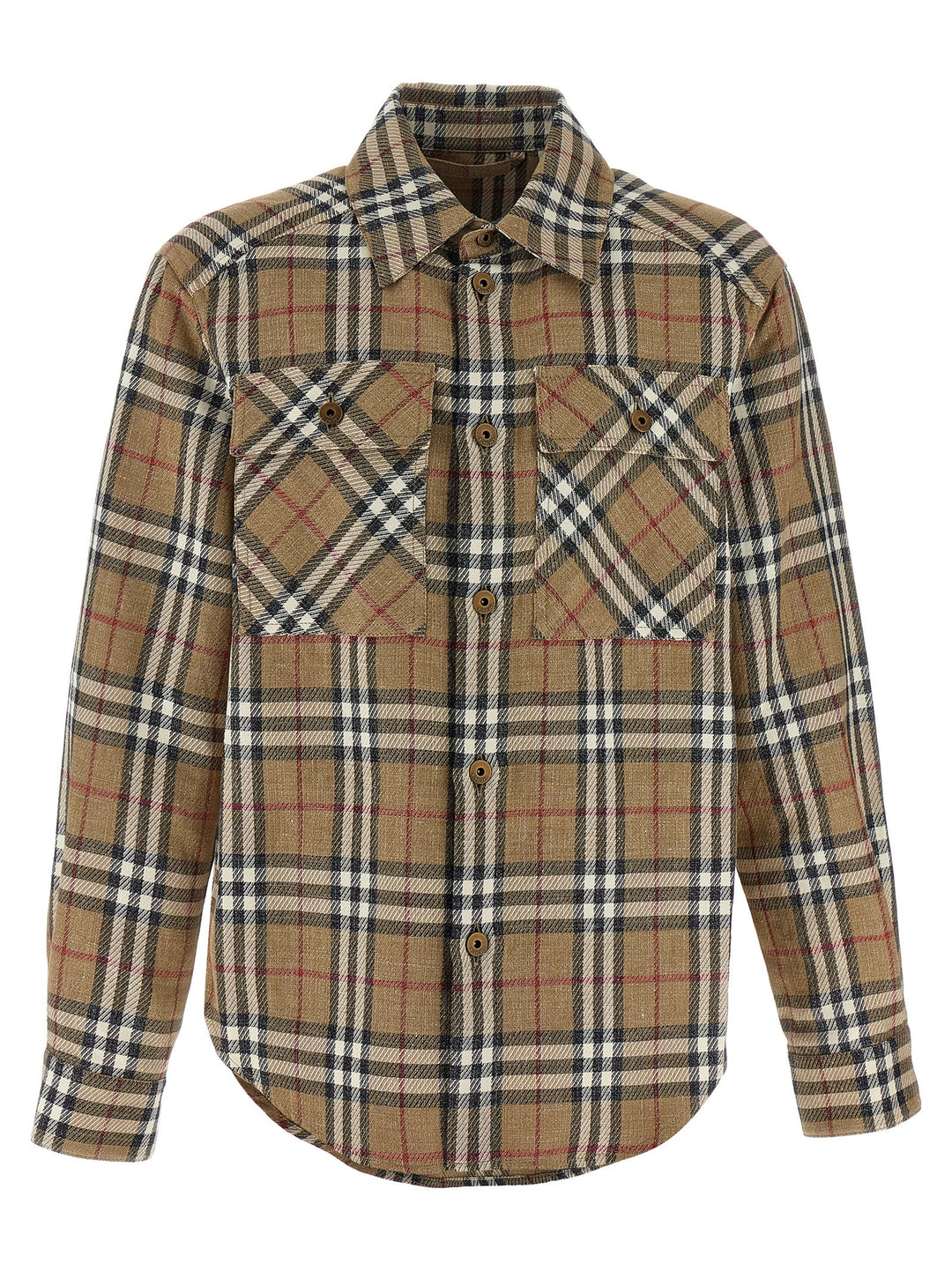 Burberry Brown Cotton Blouse